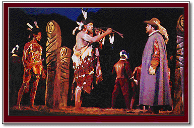 Performance of
the Lost Colony Outdoor Drama